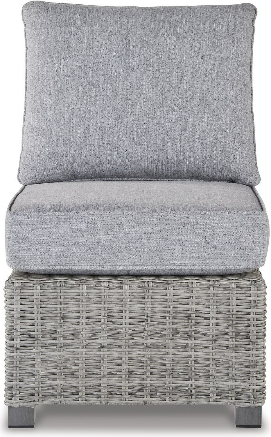 Naples Beach 4-Piece Outdoor Sectional In Light Gray P439P2