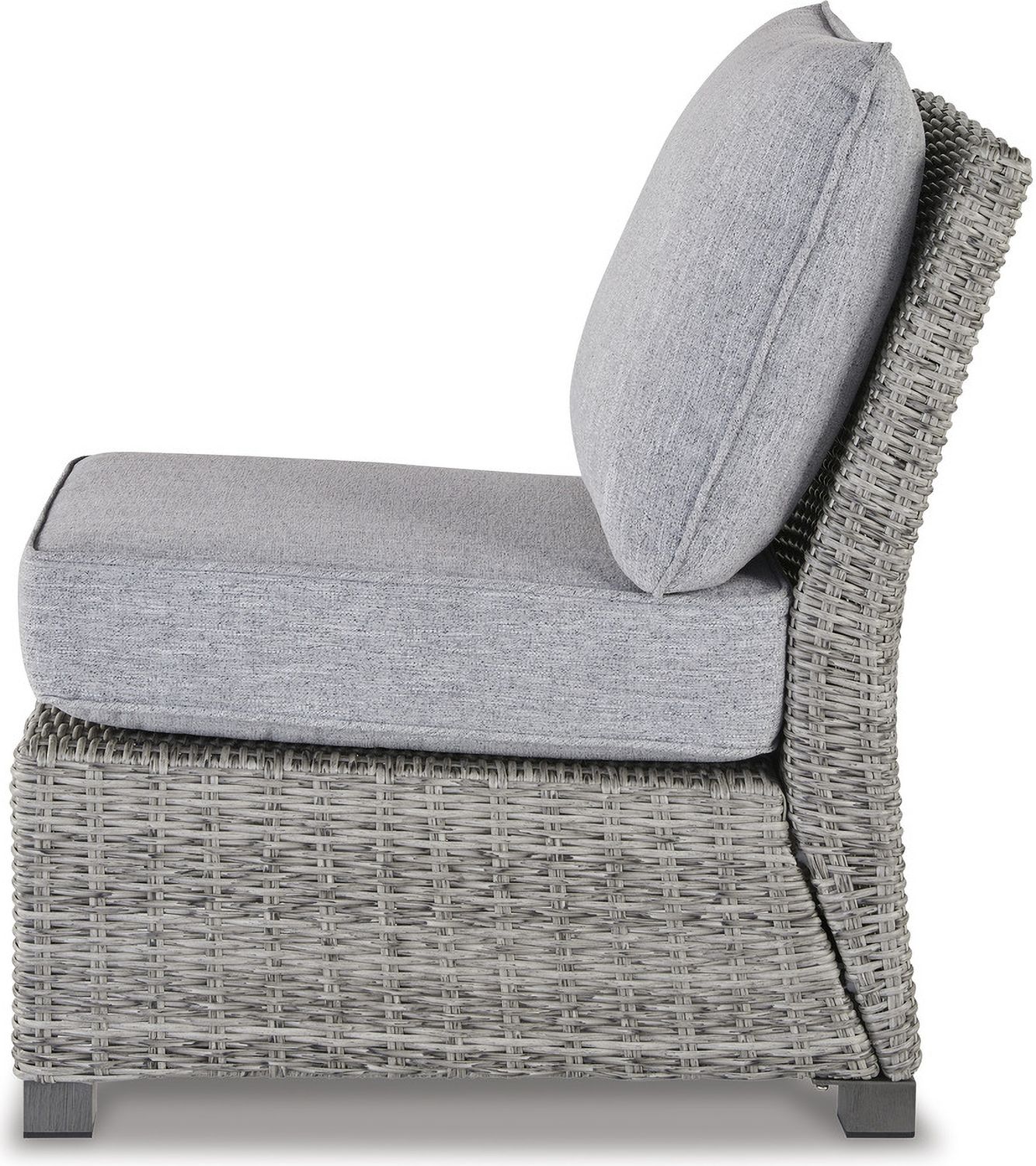 Naples Beach 4-Piece Outdoor Sectional In Light Gray P439P2
