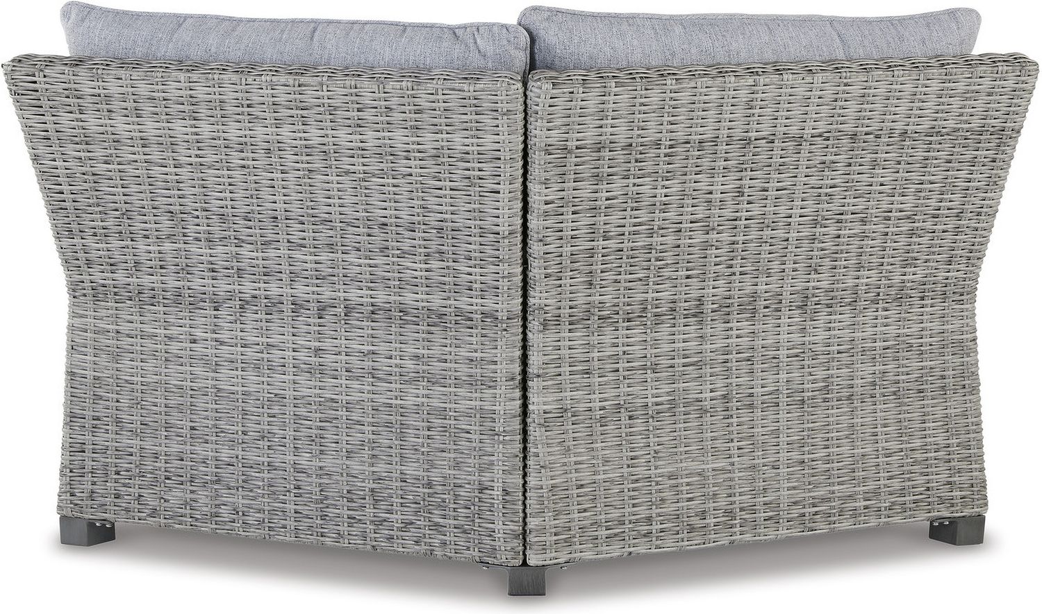 Naples Beach 4-Piece Outdoor Sectional In Light Gray P439P2