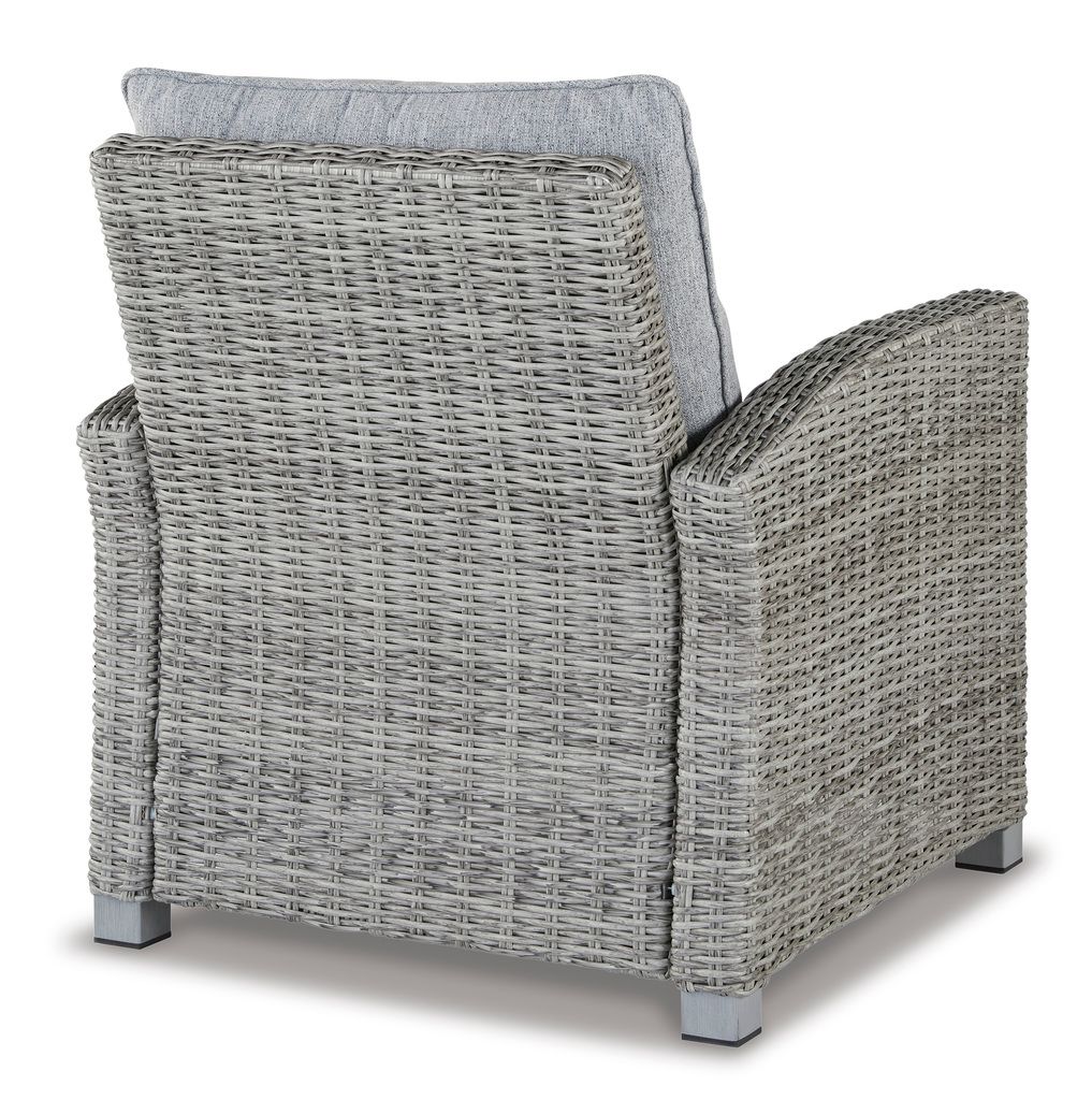 Naples Beach 4-Piece Outdoor Sectional In Light Gray P439P2