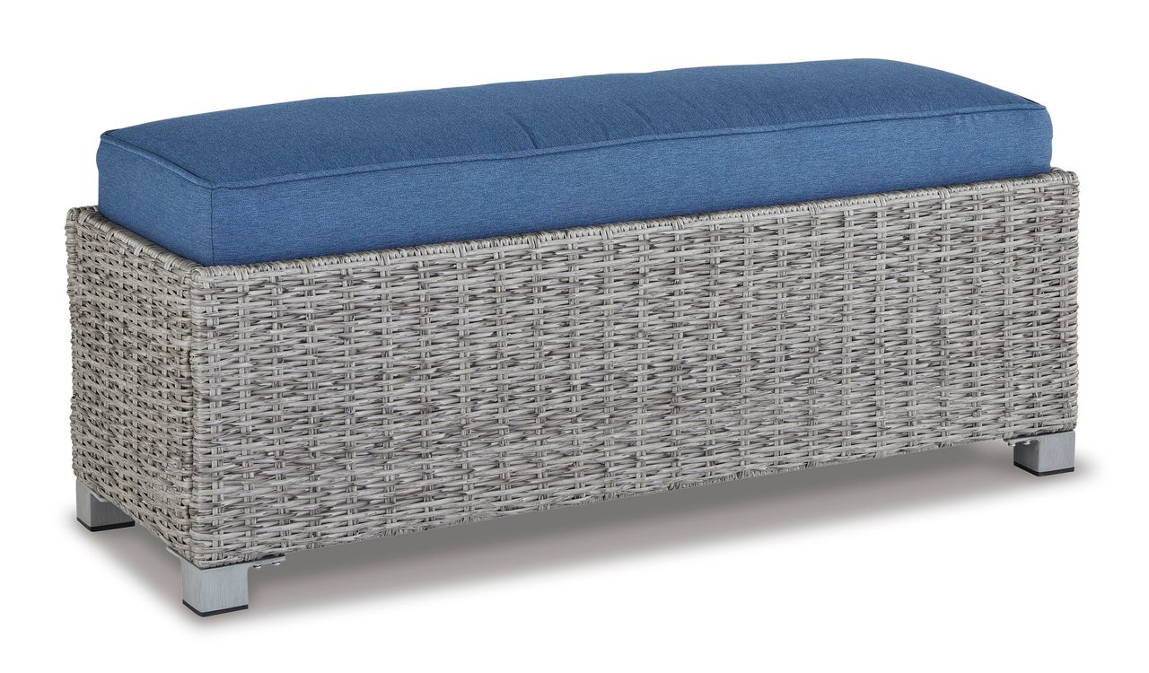 Naples Beach 4-Piece Outdoor Sectional In Light Gray P439P2