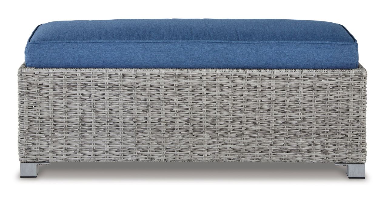 Naples Beach 4-Piece Outdoor Sectional In Light Gray P439P2