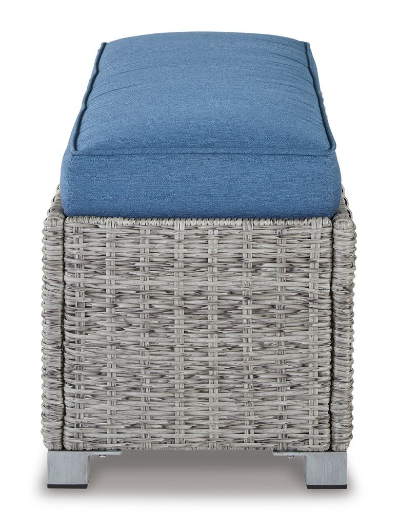 Naples Beach 4-Piece Outdoor Sectional In Light Gray P439P2