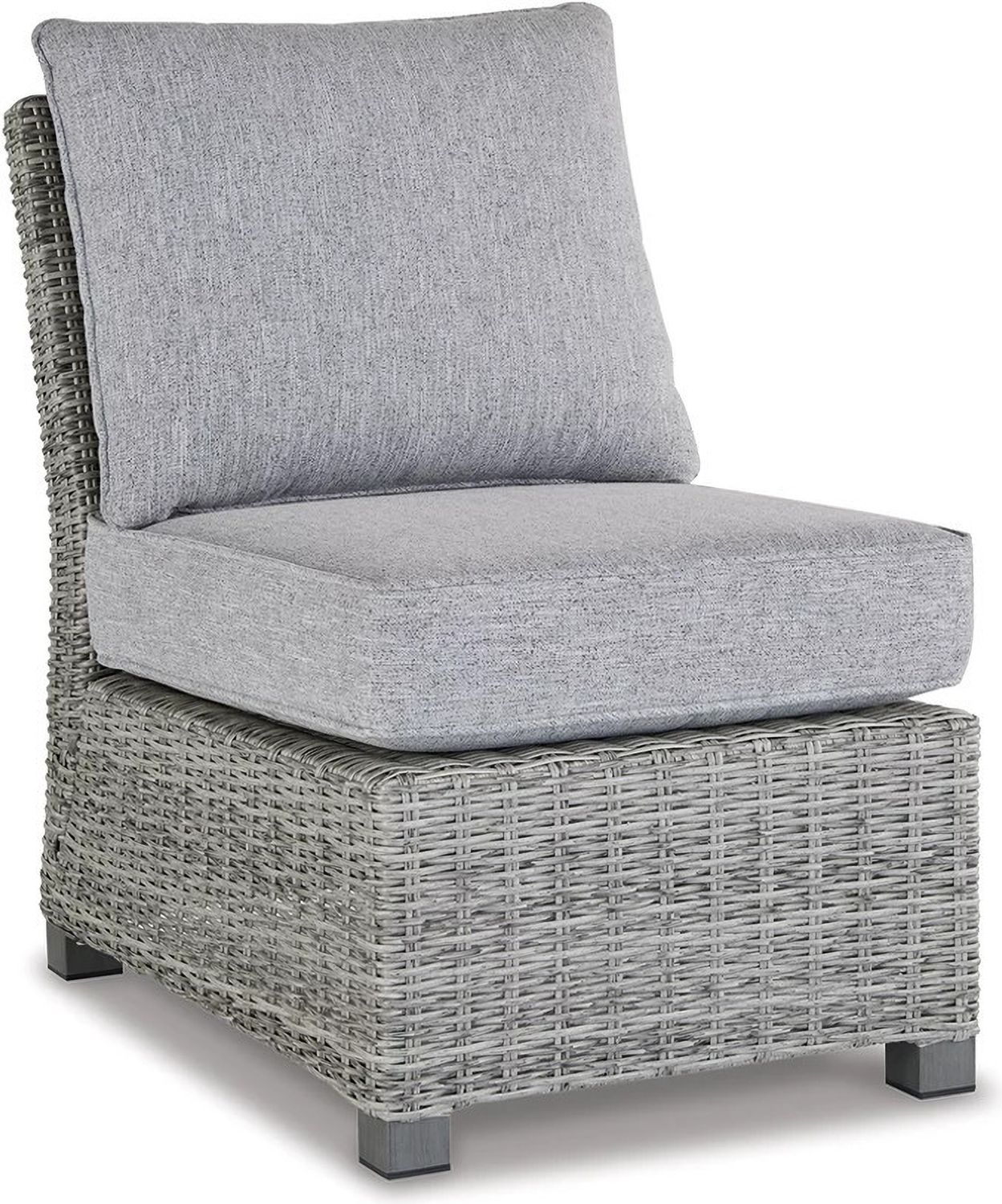 Naples Beach 4-Piece Outdoor Sectional In Light Gray P439P2
