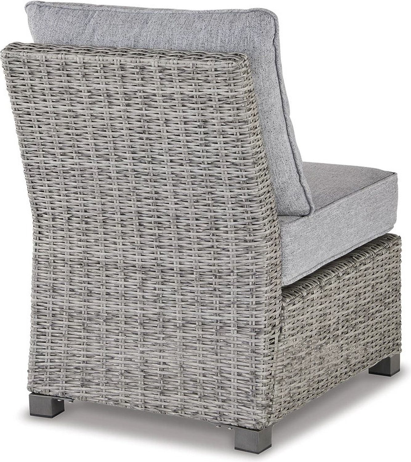 Naples Beach 4-Piece Outdoor Sectional In Light Gray P439P2