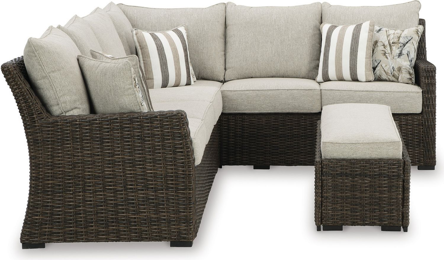 Brook Ranch Brown Sofa Sectional P465822