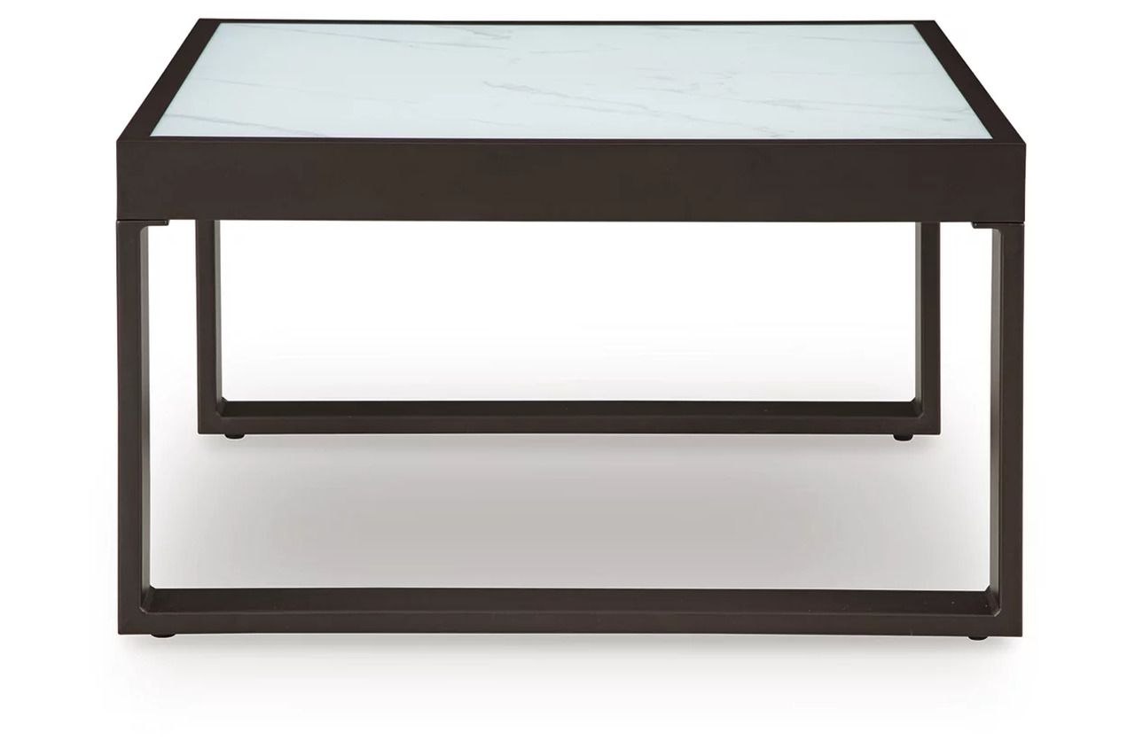 Beachloft Outdoor Coffee Table In Black and Gray P490708