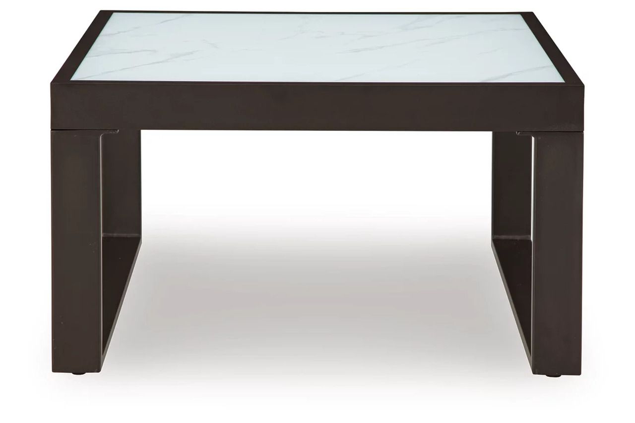 Beachloft Outdoor Coffee Table In Black and Gray P490708
