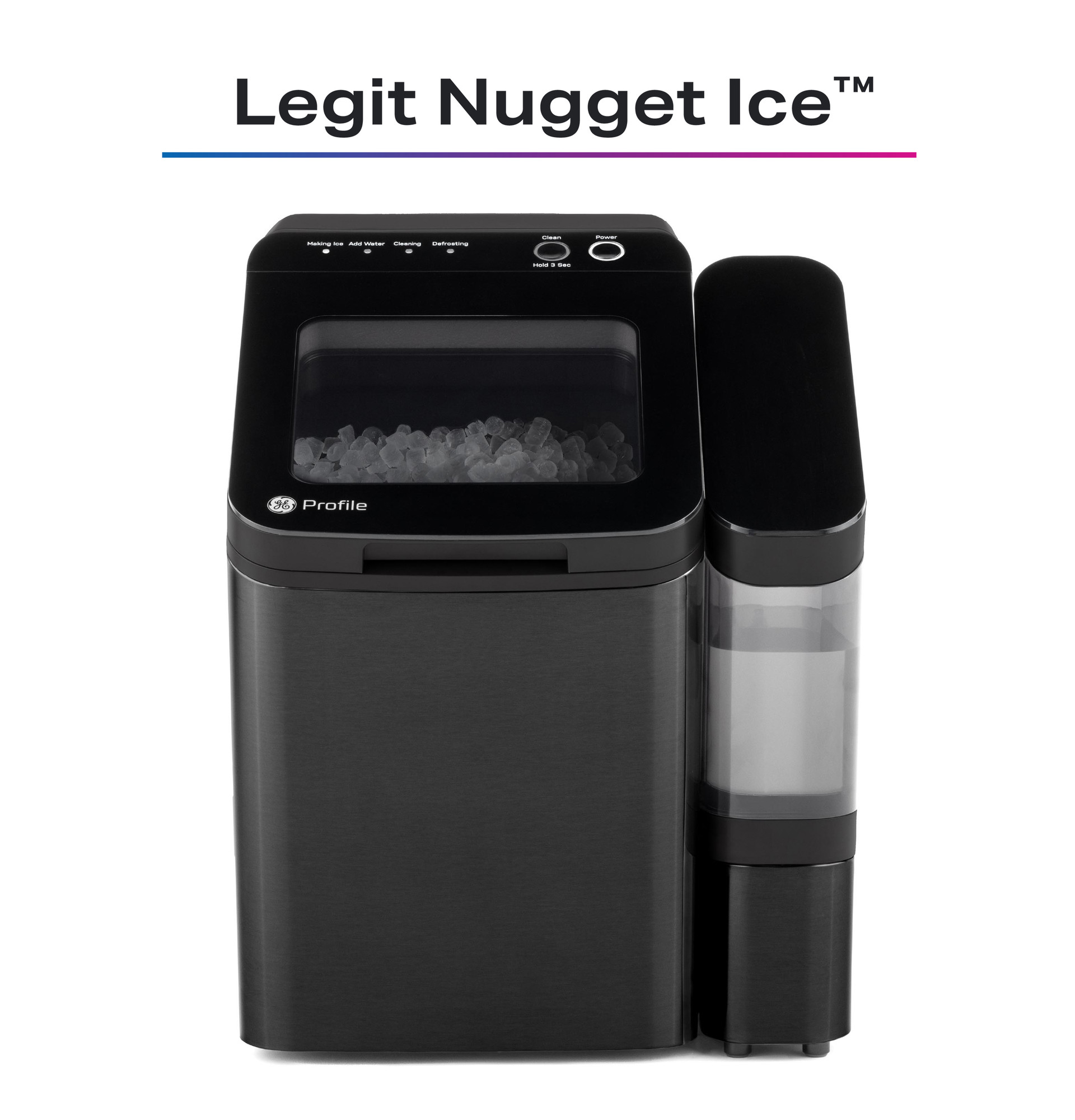 Opal1.0 Nugget Ice Maker With Side Tank P4INSASBVTS