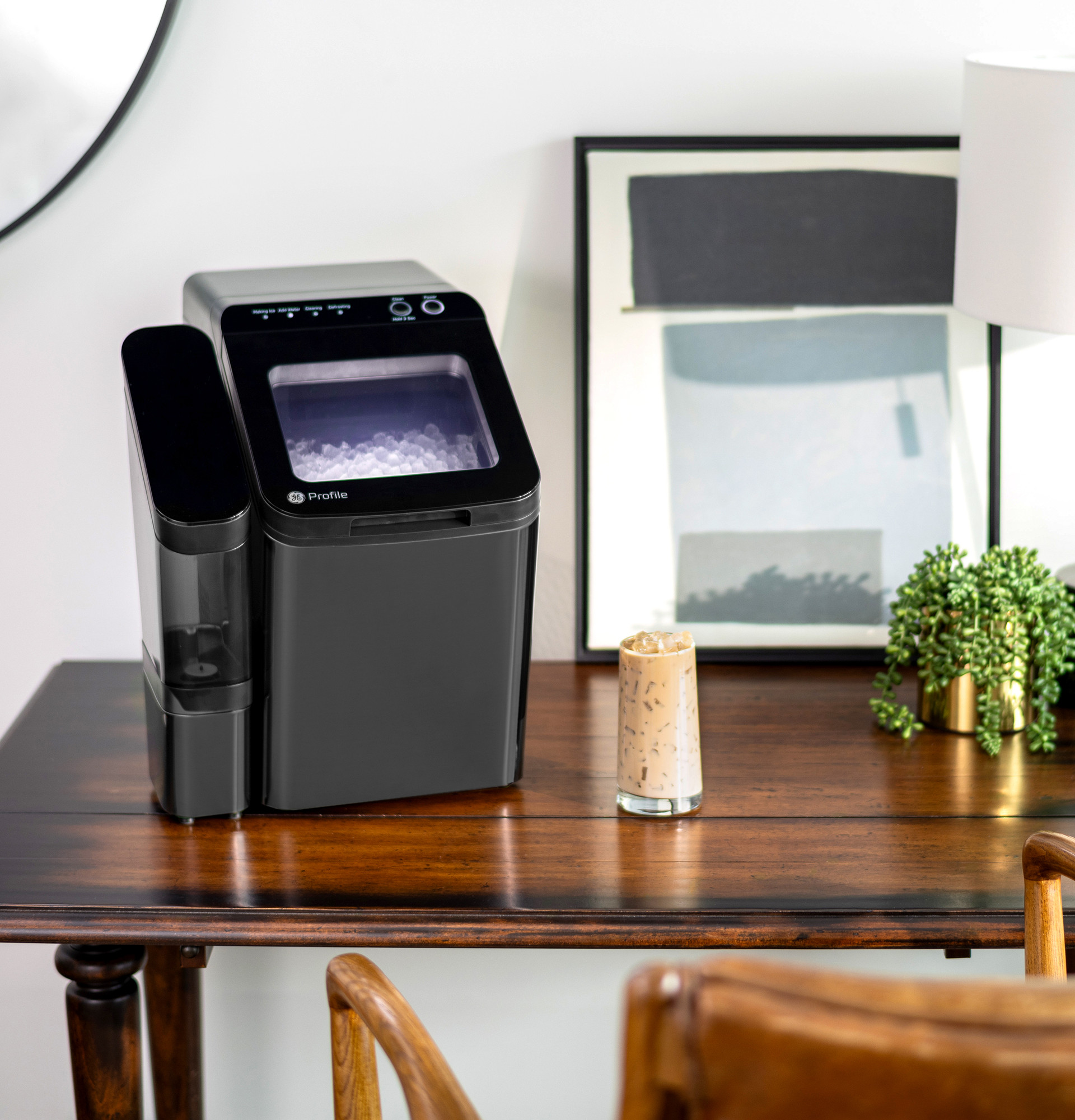 Opal1.0 Nugget Ice Maker With Side Tank P4INSASBVTS