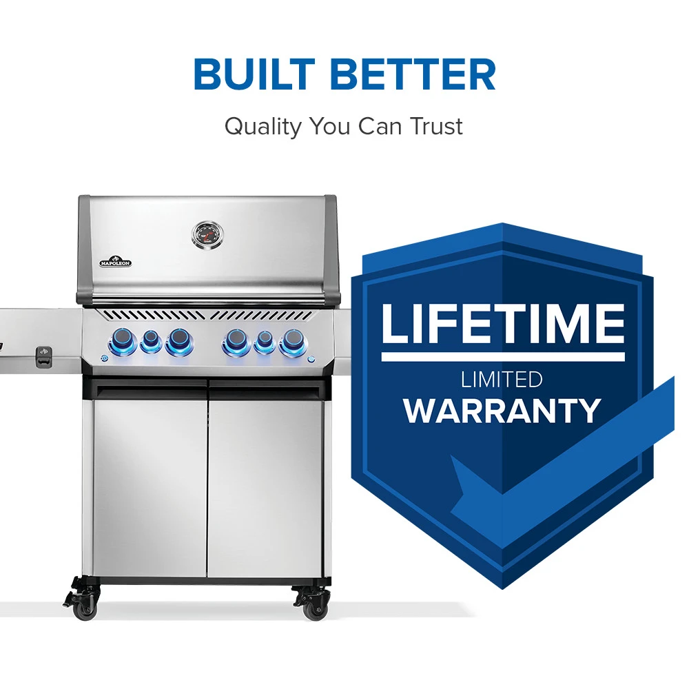 Prestige® 500 RSIB with Infrared Side and Rear Burner P500VRSIBNSS