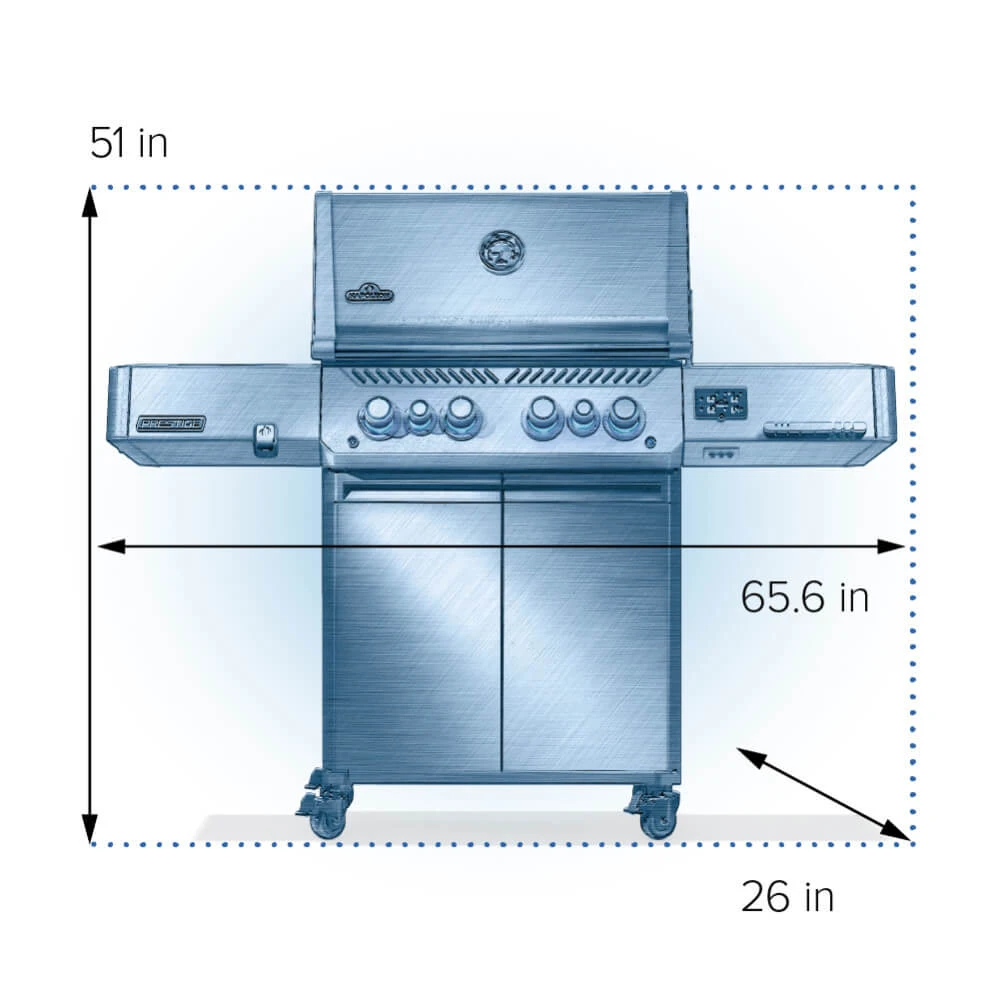Phantom Prestige® 500 Connected RSIB with Infrared Side and Rear Burner P500VXRSIBNKPHM