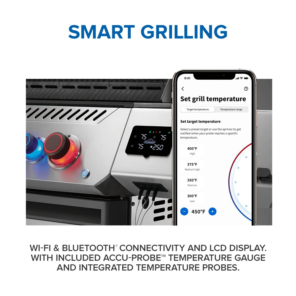 Prestige® 500 Connected RSIB with Infrared Side and Rear Burner P500VXRSIBNSS