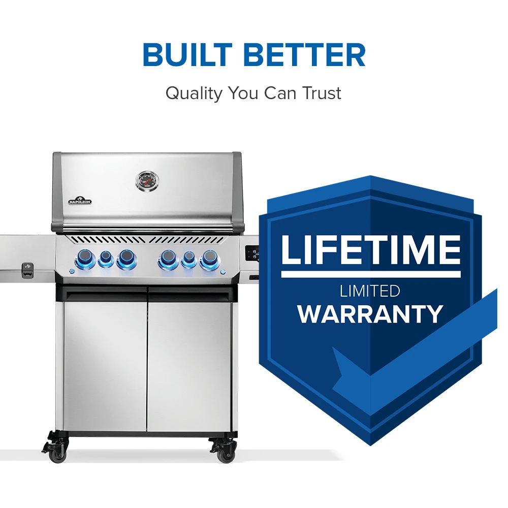 Prestige® 500 Connected RSIB with Infrared Side and Rear Burner P500VXRSIBPSS