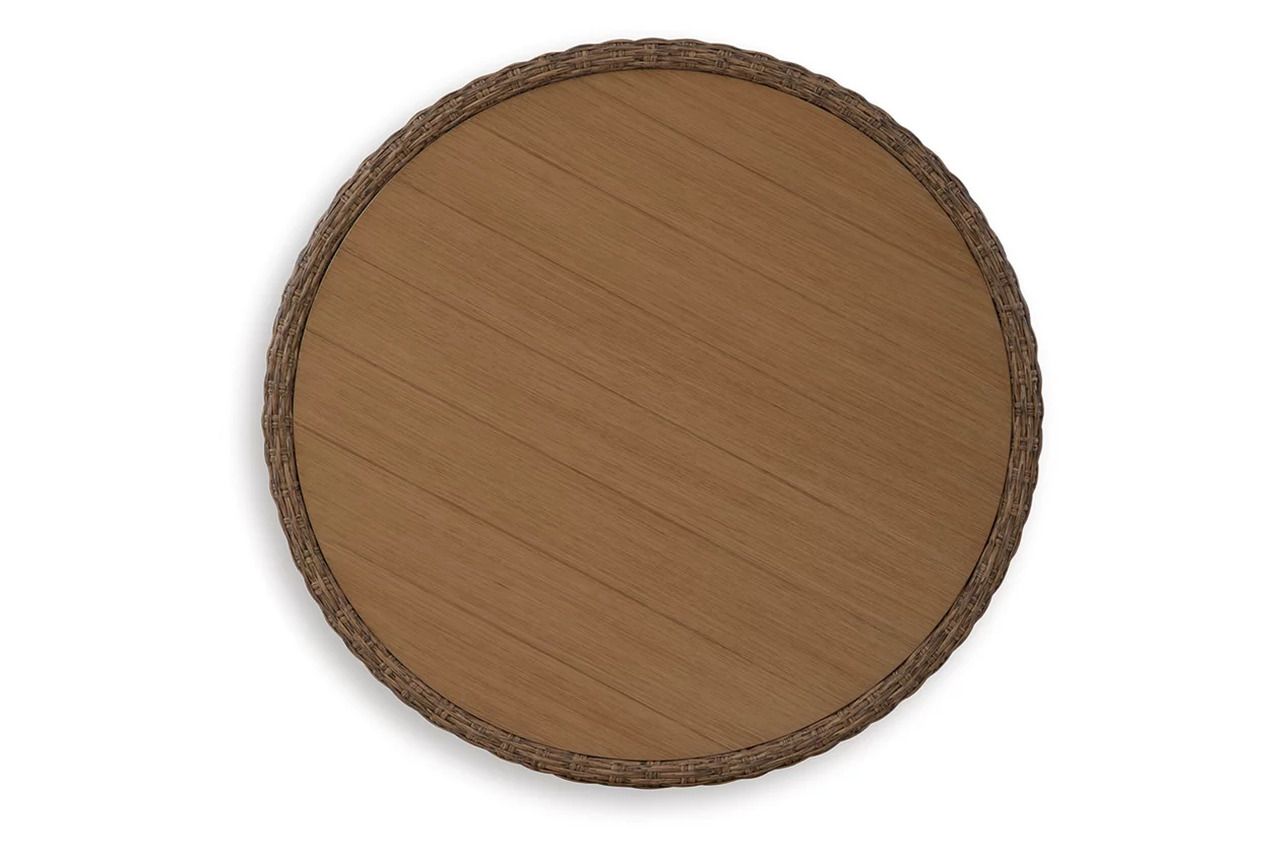 Cardiff Beach Outdoor Coffee Table In Beige P503708