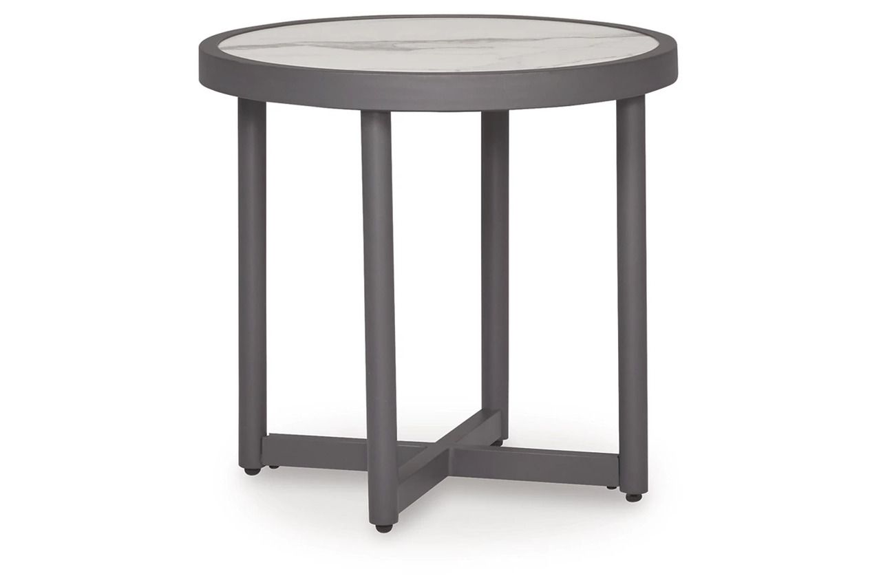 North Island Outdoor End Table In Gray P510706