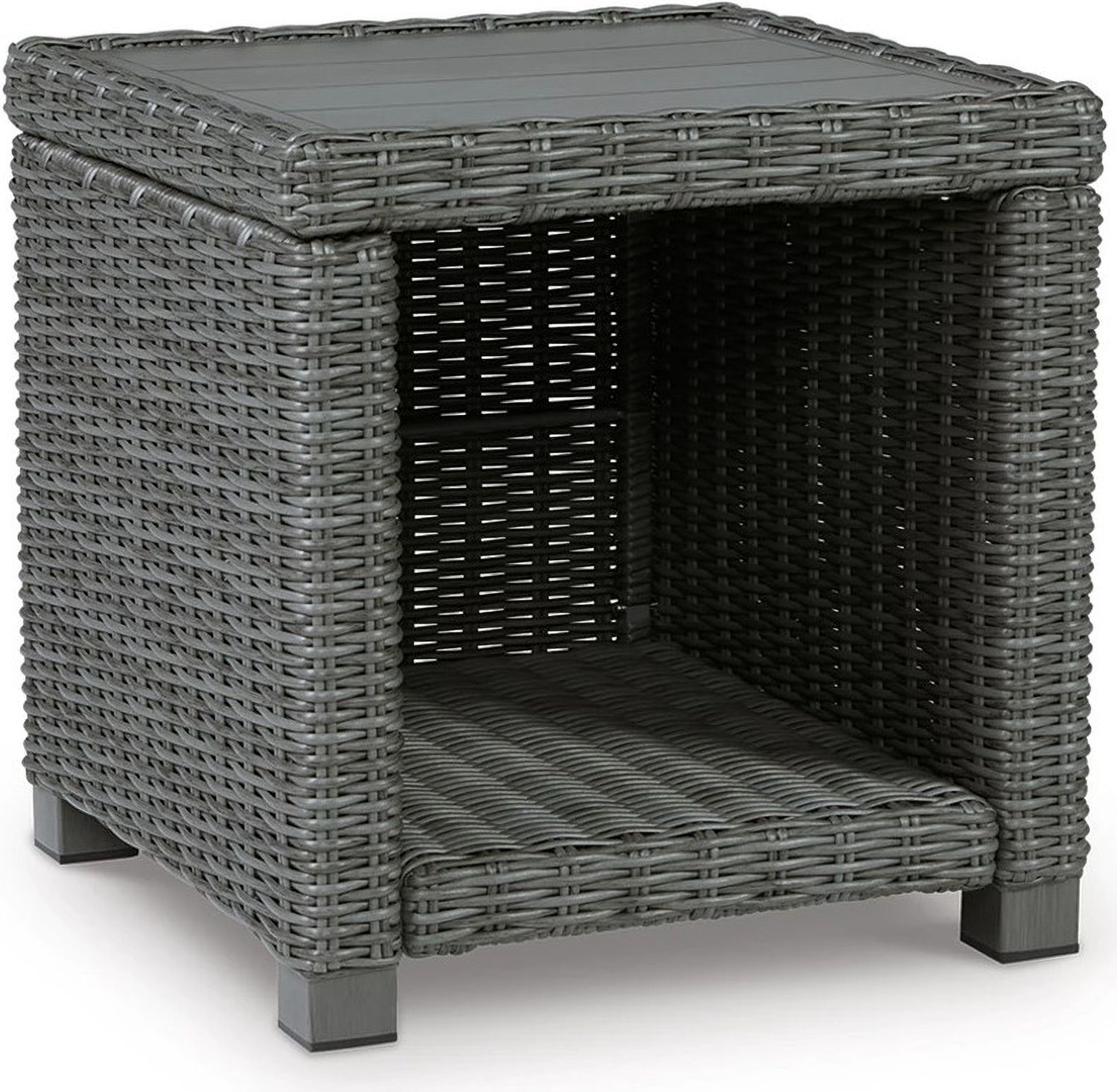 Elite Park Gray Square End Table P518702