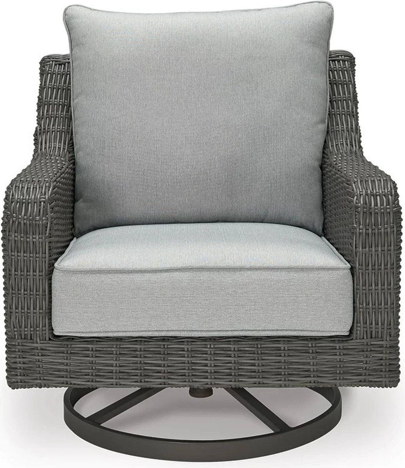 Elite Park Gray Swivel Lounge W/ Cushion P518821