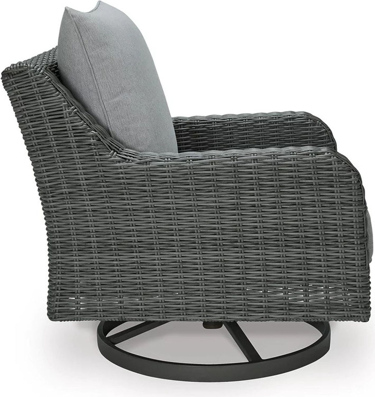 Elite Park Gray Swivel Lounge W/ Cushion P518821