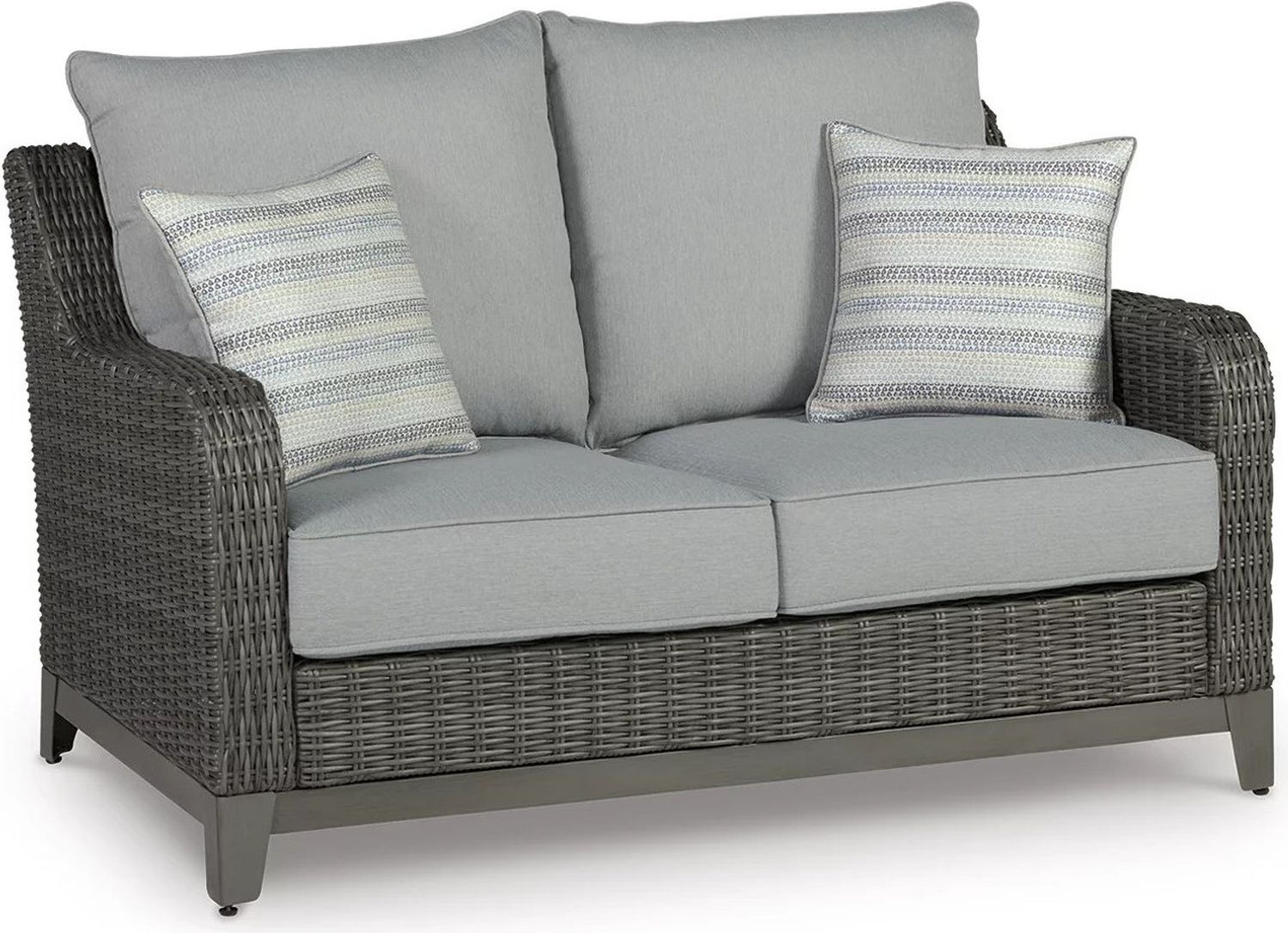 Elite Park Gray Loveseat W/Cushion P518835