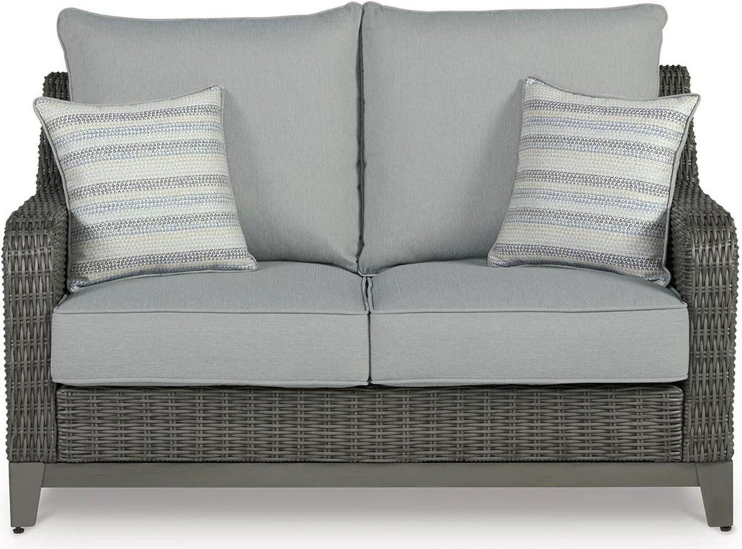 Elite Park Gray Loveseat W/Cushion P518835
