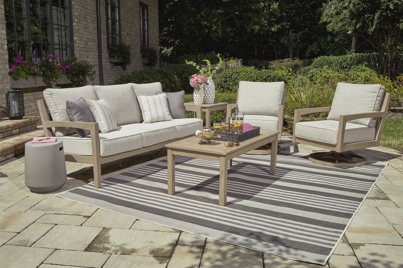 Hallow Creek Driftwood Outdoor Coffee Table P560701