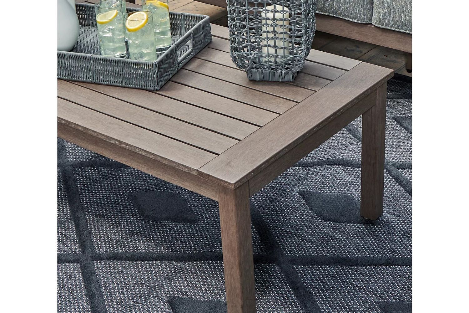 Hillside Barn Brown Outdoor Coffee Table P564701