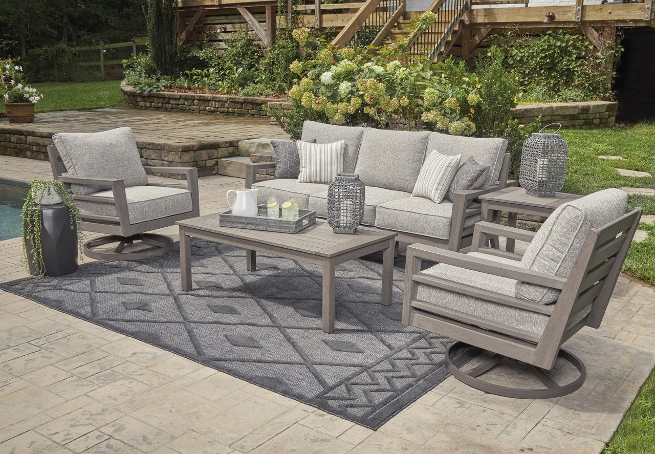 Hillside Barn Brown Outdoor Coffee Table P564701