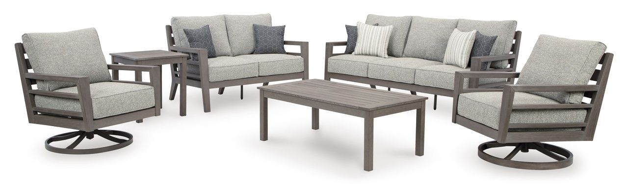 Hillside Barn Brown Outdoor Coffee Table P564701