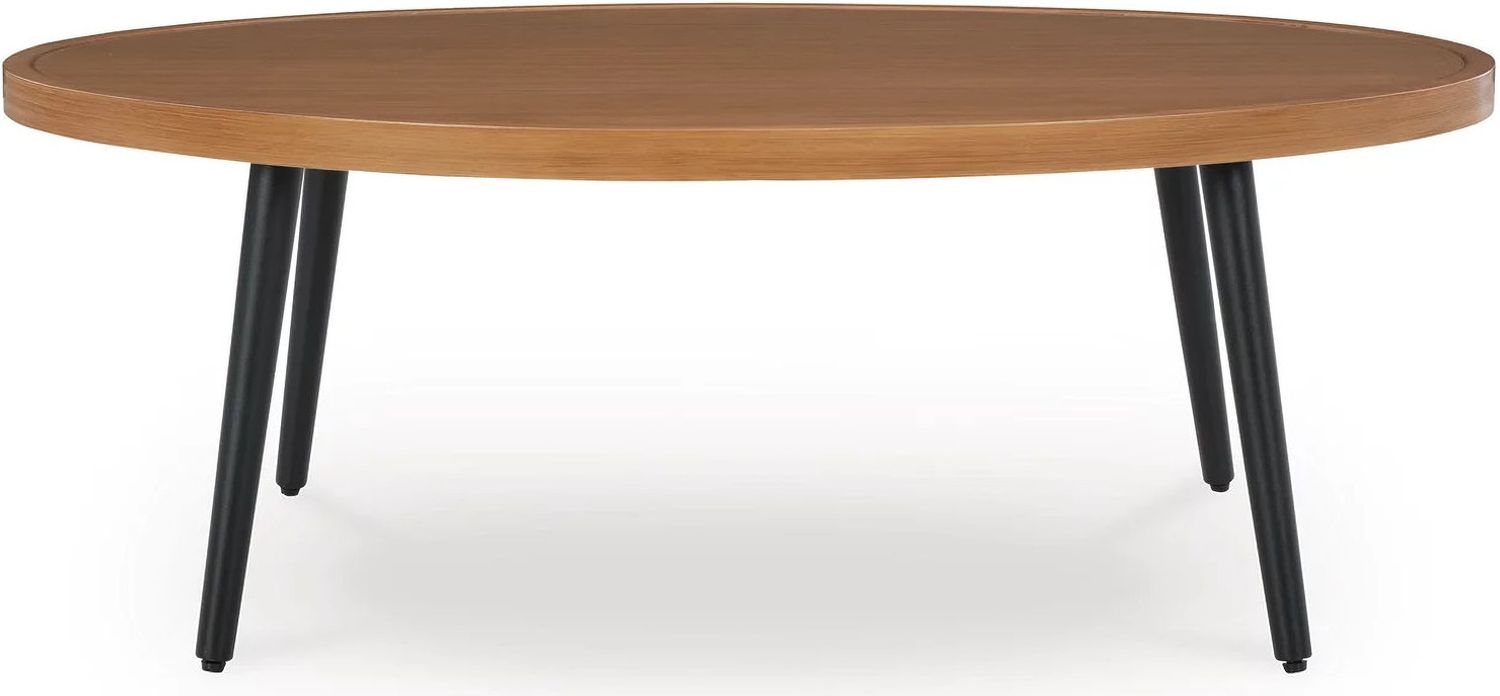 Horizon Hall Outdoor Coffee Table In Two-tone Brown P572701