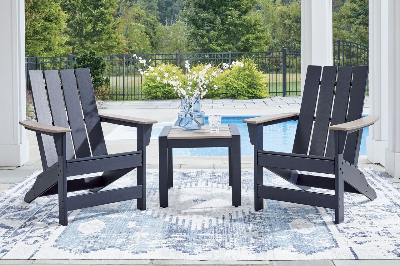 Mabry Shores Outdoor End Table In Blue P587703