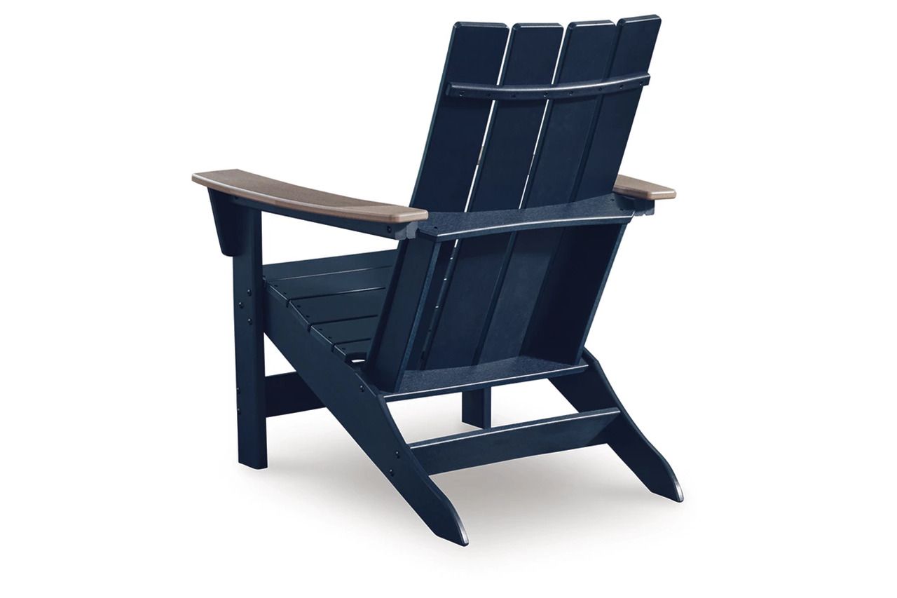 Mabry Shores Adirondack Chair In Black and Beige P587898