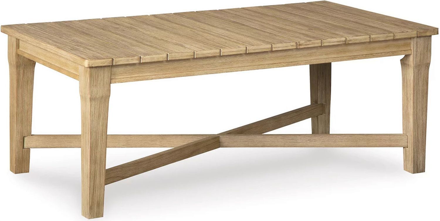 Carter Hall Outdoor Coffee Table In Beige P601701