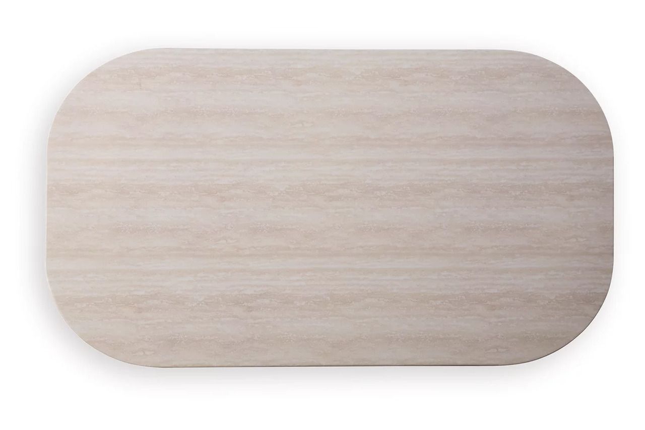 Angel Island Outdoor Coffee Table In Brown and Beige P610701