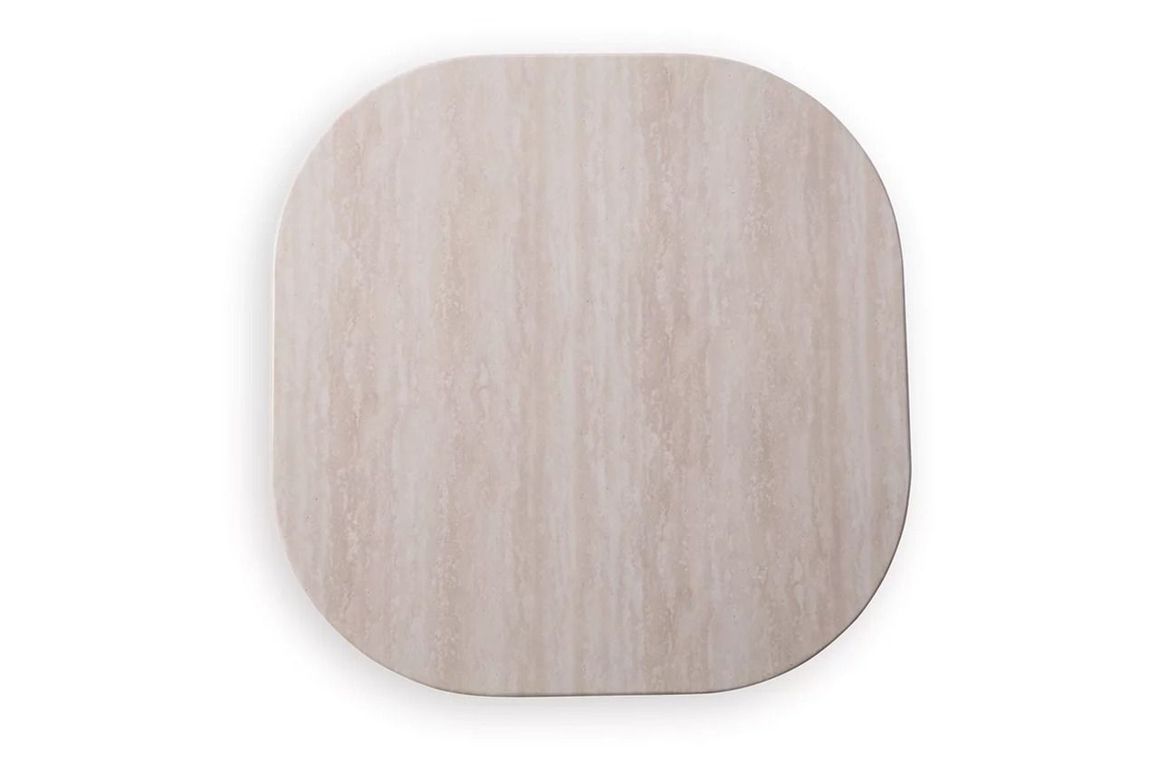 Angel Island Outdoor End Table In Beige and Brown P610702
