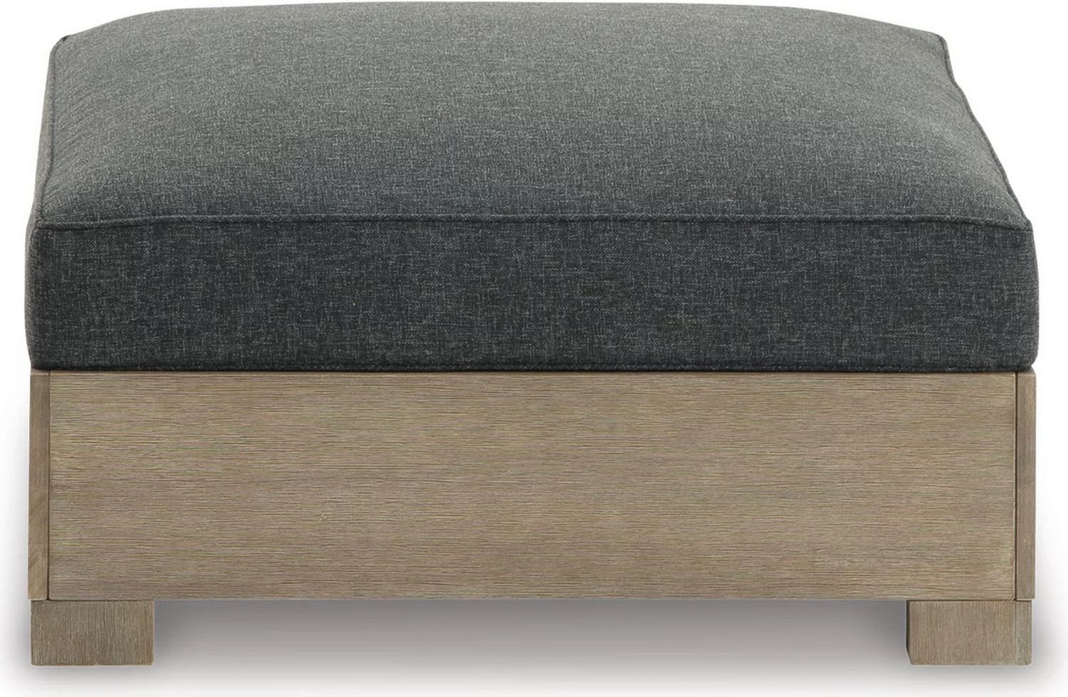 Citrine Park Brown Ottoman With Cushion P660814