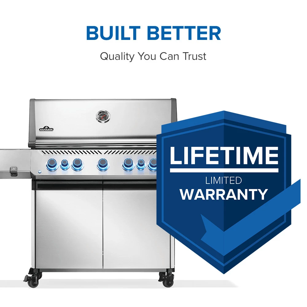 Prestige® 665 RSIB with Infrared Side and Rear Burner P665VRSIBNSS