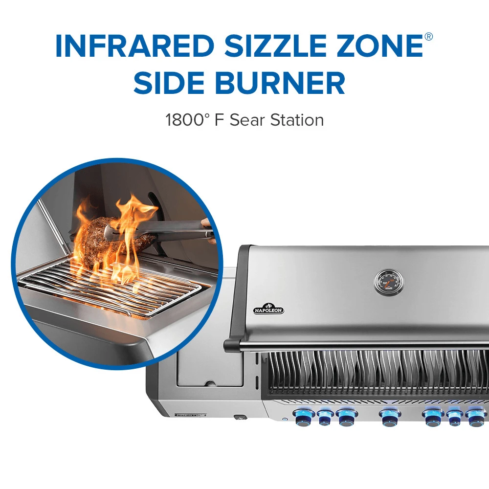 Prestige® 665 RSIB with Infrared Side and Rear Burner P665VRSIBNSS