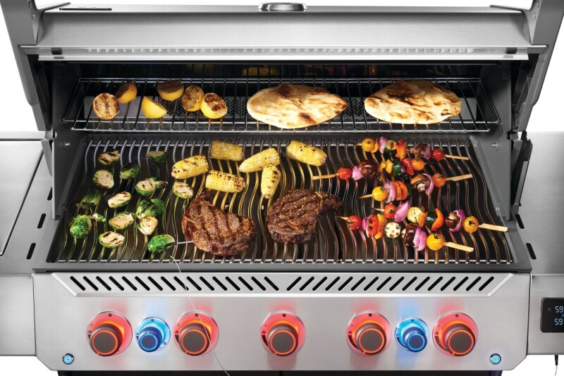 Prestige® 665 Connected RSIB with Infrared Side and Rear Burner P665VXRSIBNSS