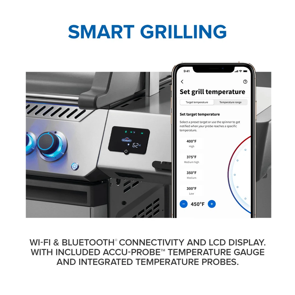 Prestige® 665 Connected RSIB with Infrared Side and Rear Burner P665VXRSIBPSS
