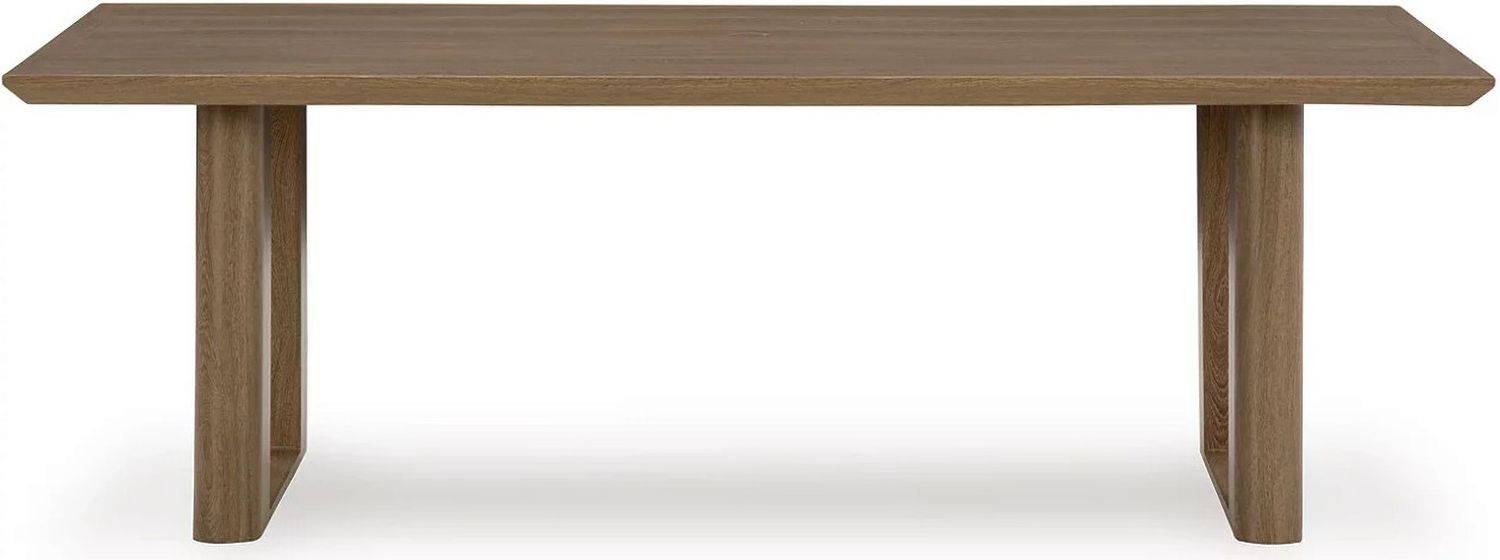 Serene Bay Outdoor Dining Table In Dark Brown P671625