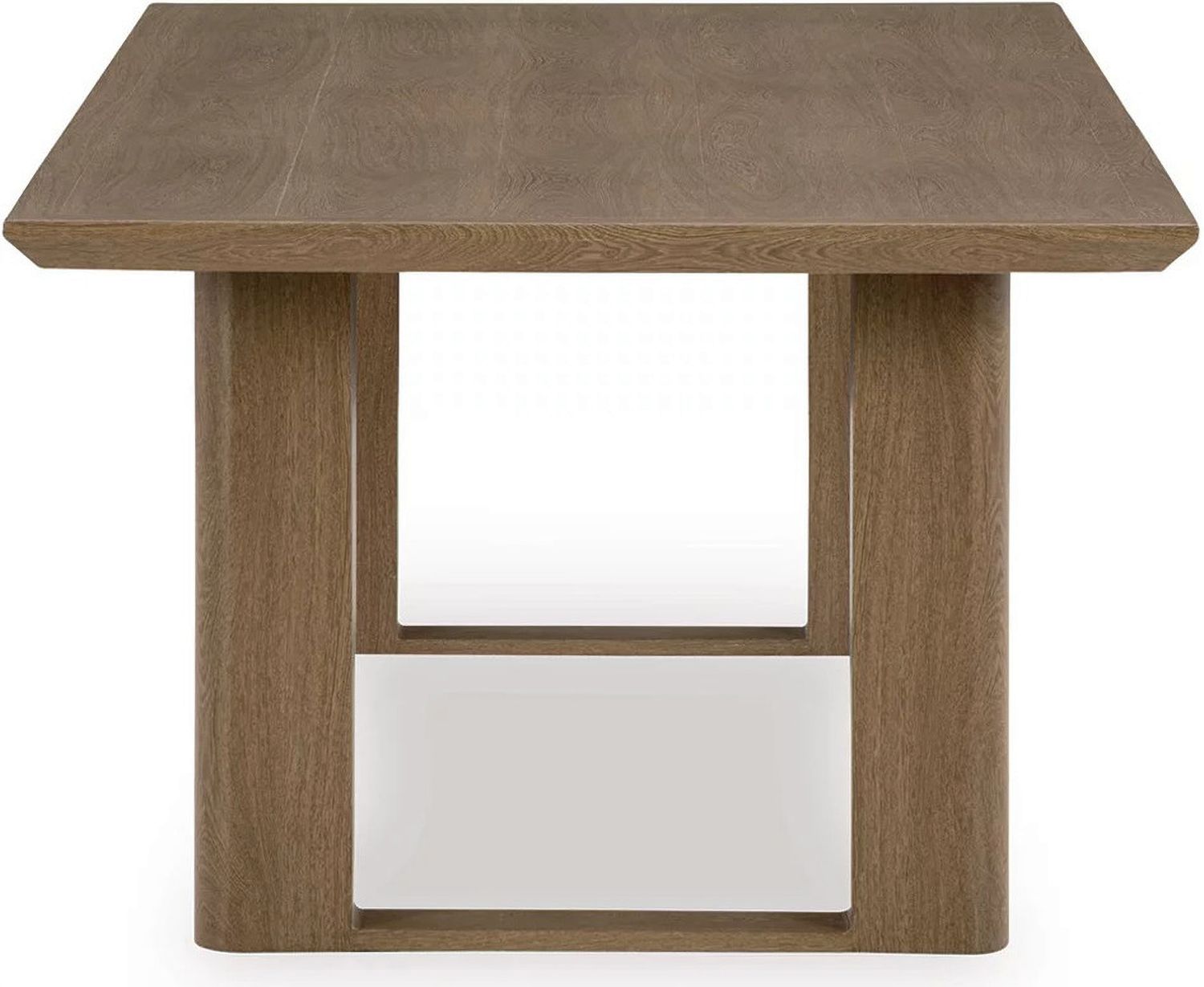 Serene Bay Outdoor Dining Table In Dark Brown P671625