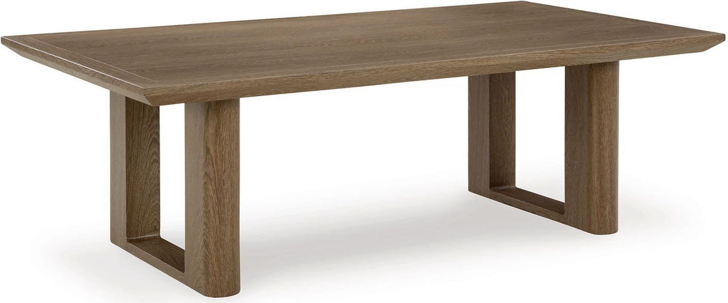 Serene Bay Outdoor Coffee Table In Dark Brown P671701
