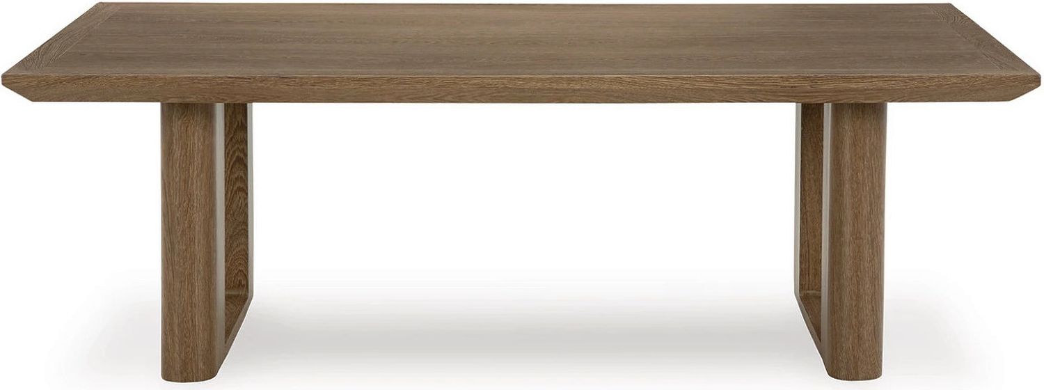 Serene Bay Outdoor Coffee Table In Dark Brown P671701