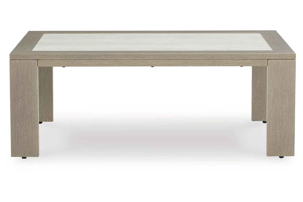 Kimpton Isle Outdoor Coffee Table In Brown P704701