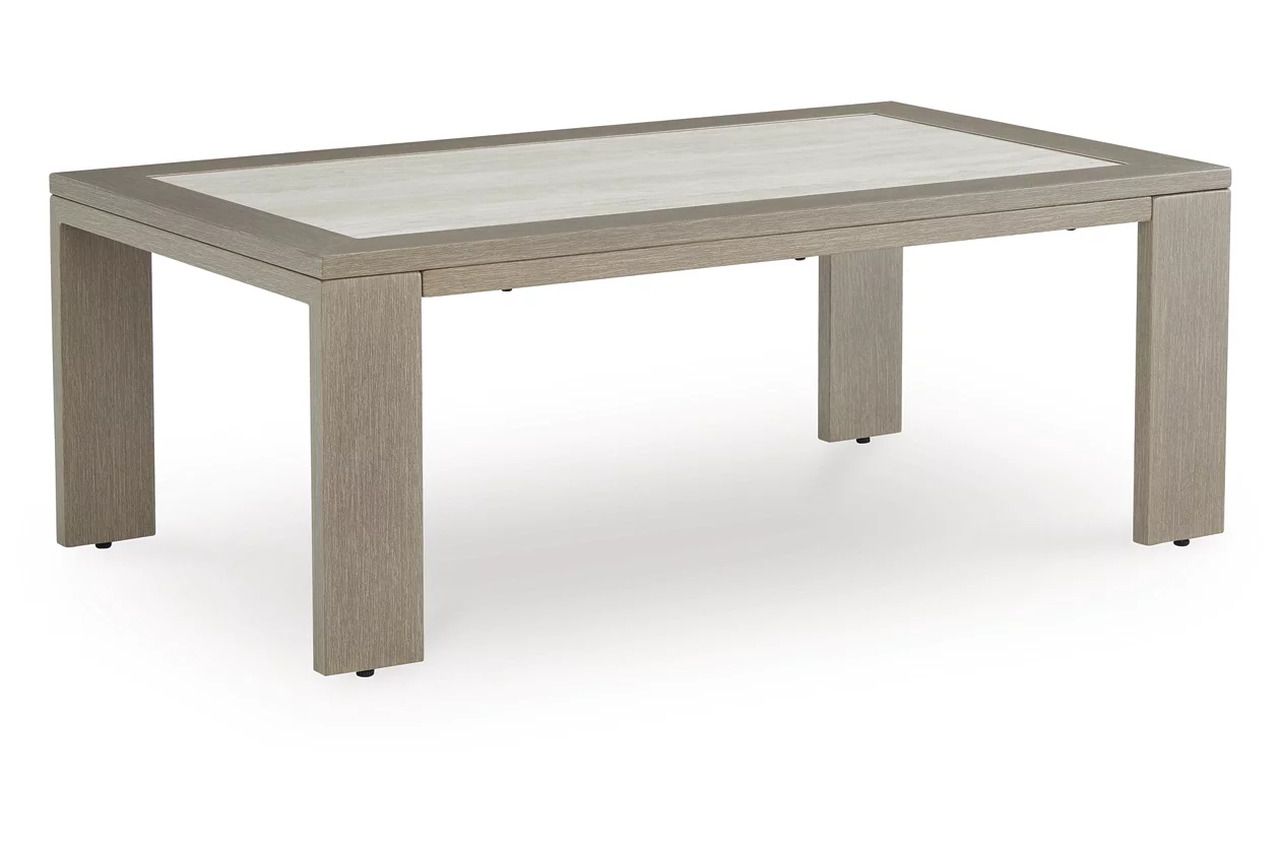 Kimpton Isle Outdoor Coffee Table In Brown P704701