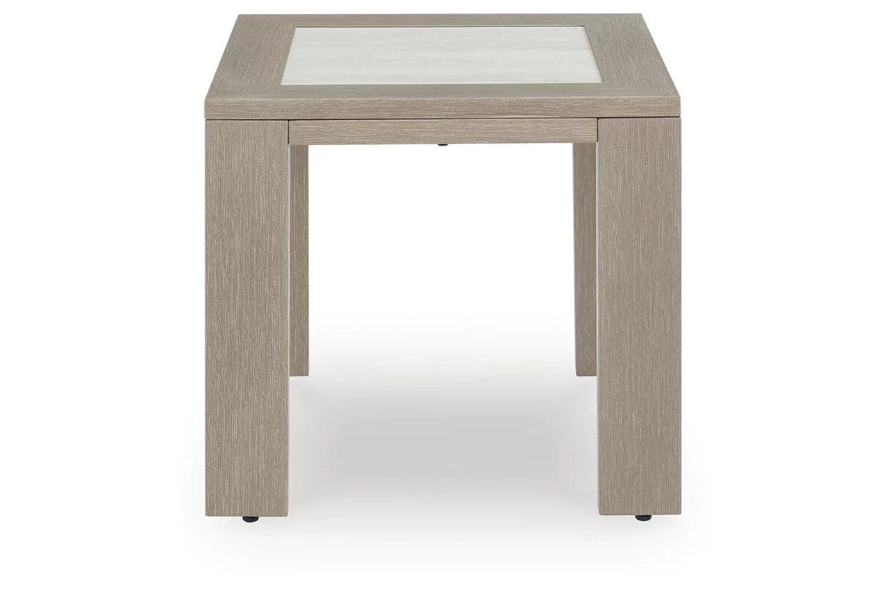 Kimpton Isle Outdoor End Table In Brown P704702