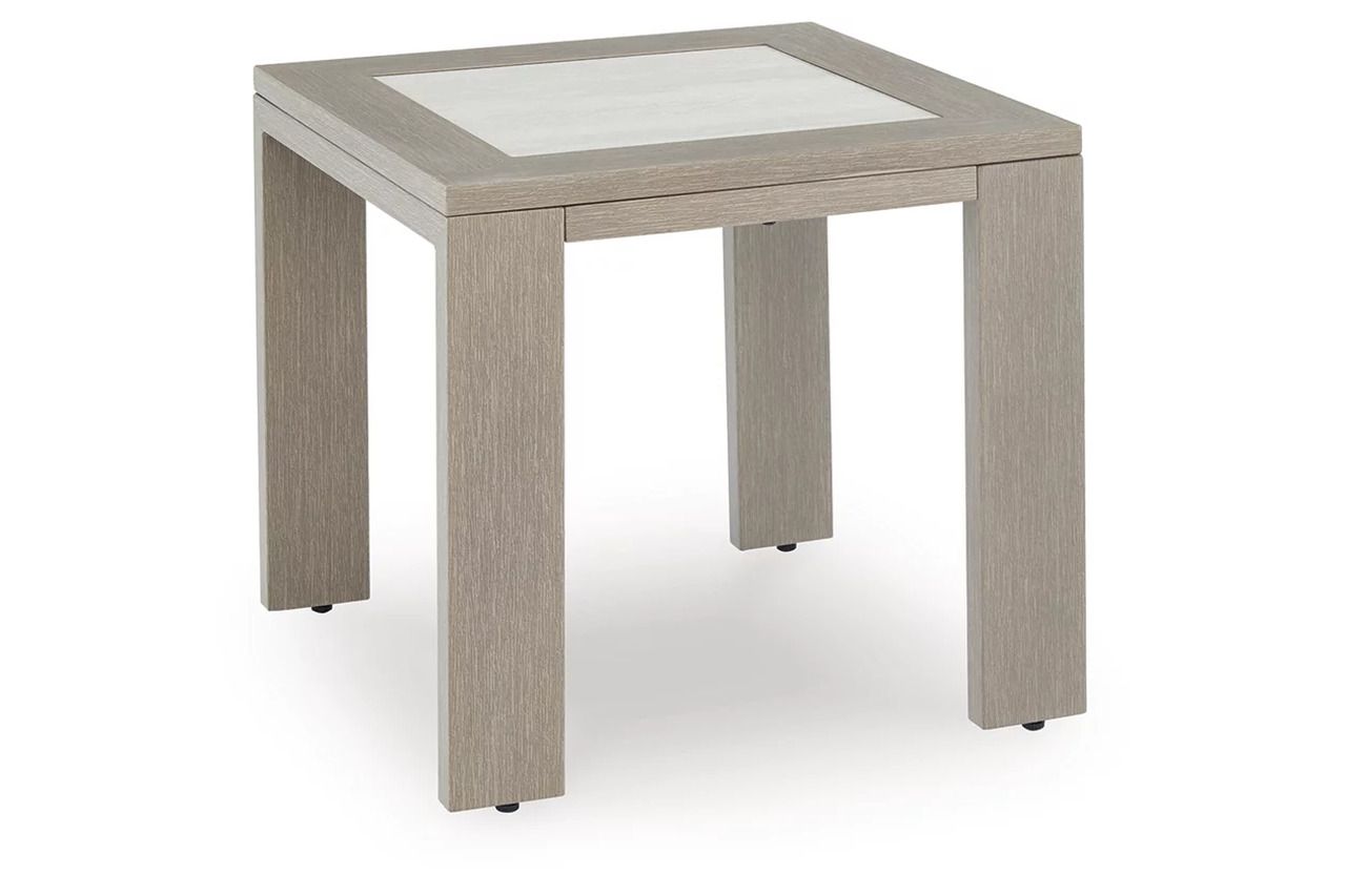 Kimpton Isle Outdoor End Table In Brown P704702