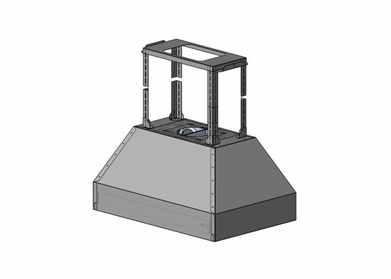 48″ P7200 Series Island Style Outdoor P724812ISL