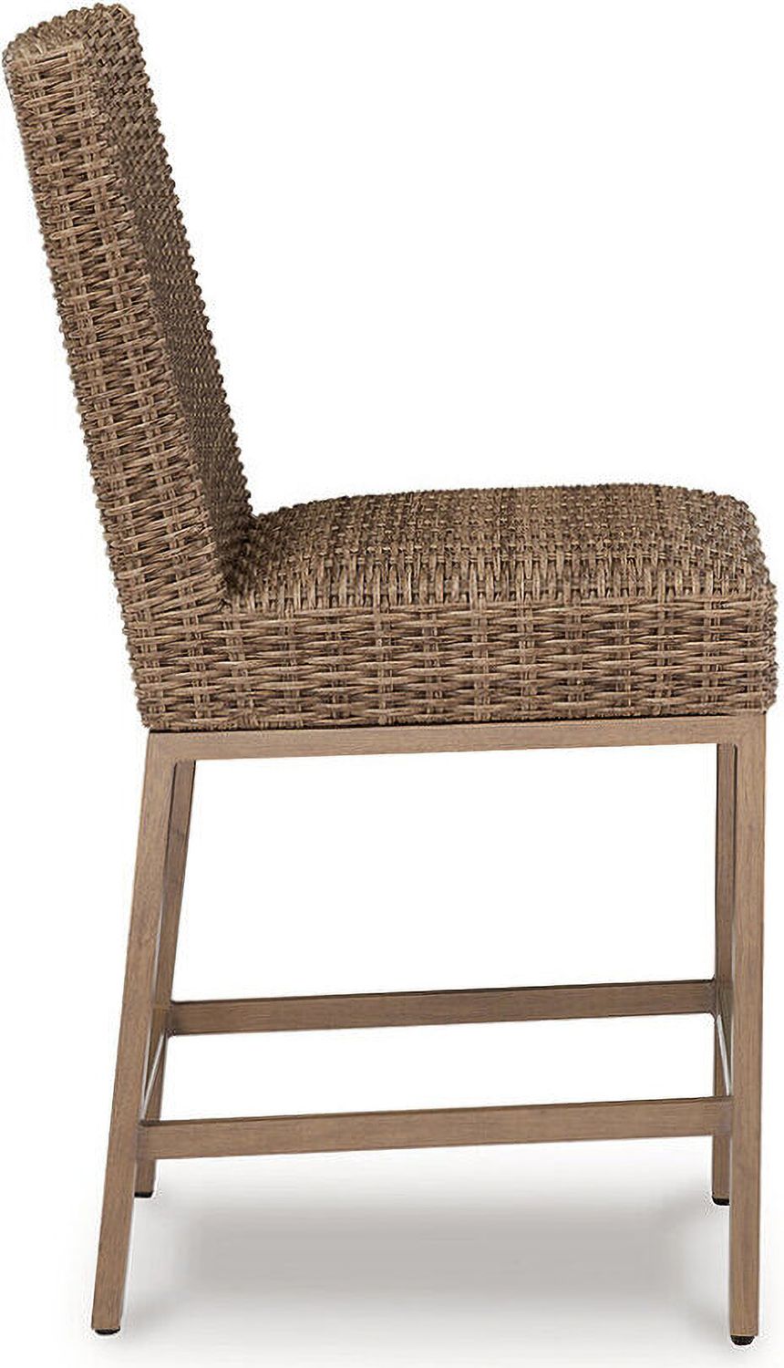 Walton Bridge Driftwood Outdoor Bar Stool Set of 2 P749130